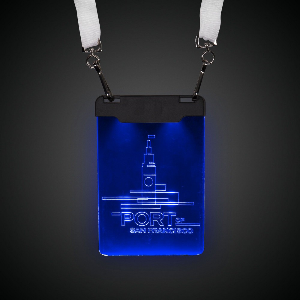 Sound-Activated LED Badge